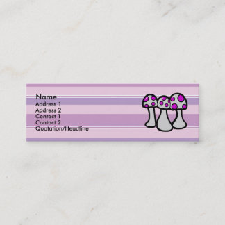 Poison Mushroom Profile Cards