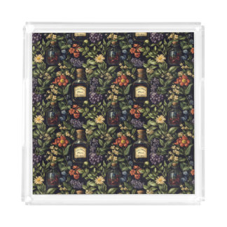 Poison Petals Acrylic Tray