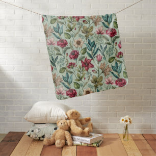 Poison Petals Baby Blanket