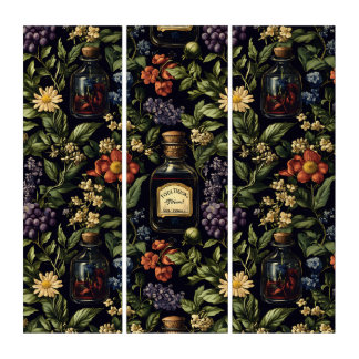 Poison Petals Triptych