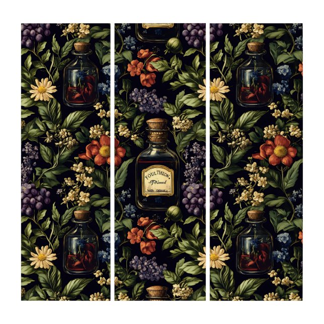 Poison Petals Triptych (Front)