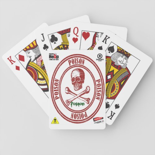 Poison Playing Card Deck