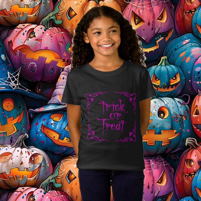 Poison Purple Trick or Treat T-Shirt (Creator Uploaded)