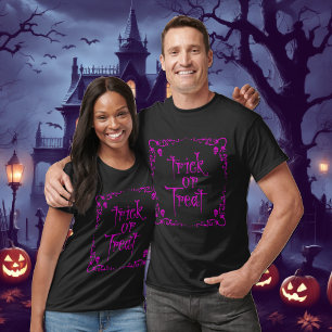 Poison Purple Trick or Treat T-Shirt
