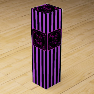 Poison Purple Trick or Treat  Wine Box