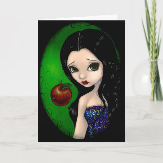 "Poisoned Apple" Greeting Card