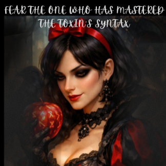 Poisoned by Design Drawstring Bag