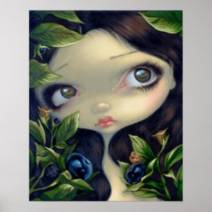 Poisonous Beauties 1 :  Belladonna ART PRINT fairy