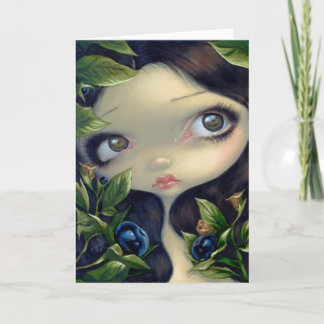 "Poisonous Beauties I: Belladonna" Greeting Card