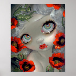 Poisonous Beauties III: Opium Poppy ART PRINT
