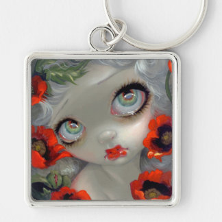 "Poisonous Beauties III: Opium Poppy" Keychain