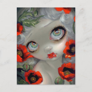 "Poisonous Beauties III: Opium Poppy" Postcard