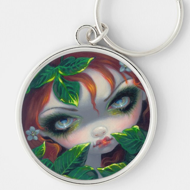 "Poisonous Beauties IV: Poison Ivy" Keychain (Front)