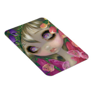 "Poisonous Beauties IX: Foxgloves" Flex Magnet