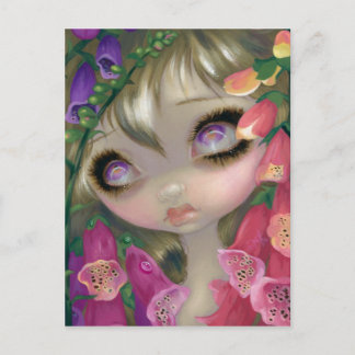 "Poisonous Beauties IX: Foxgloves" Postcard