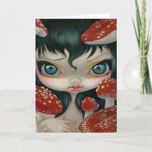 Poisonous Beauties VI Fly Agaric Card