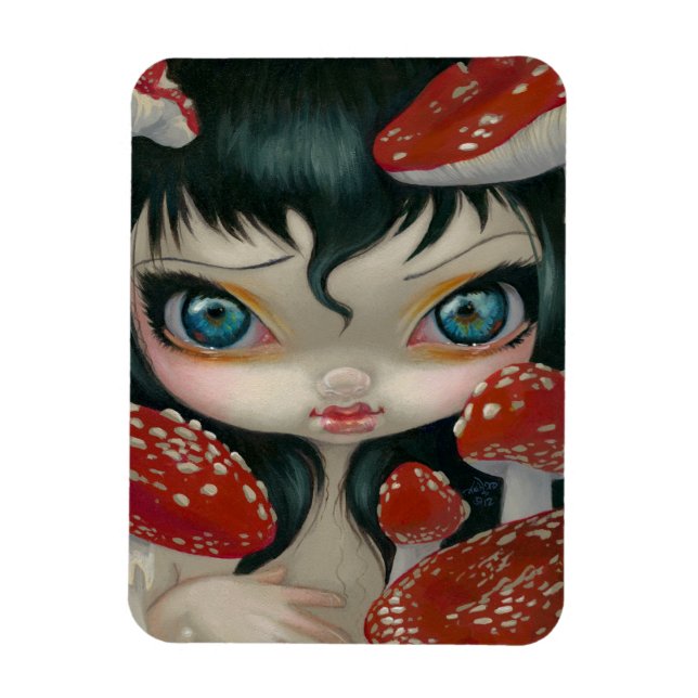 "Poisonous Beauties VI: Fly Agaric" Flex Magnet (Vertical)