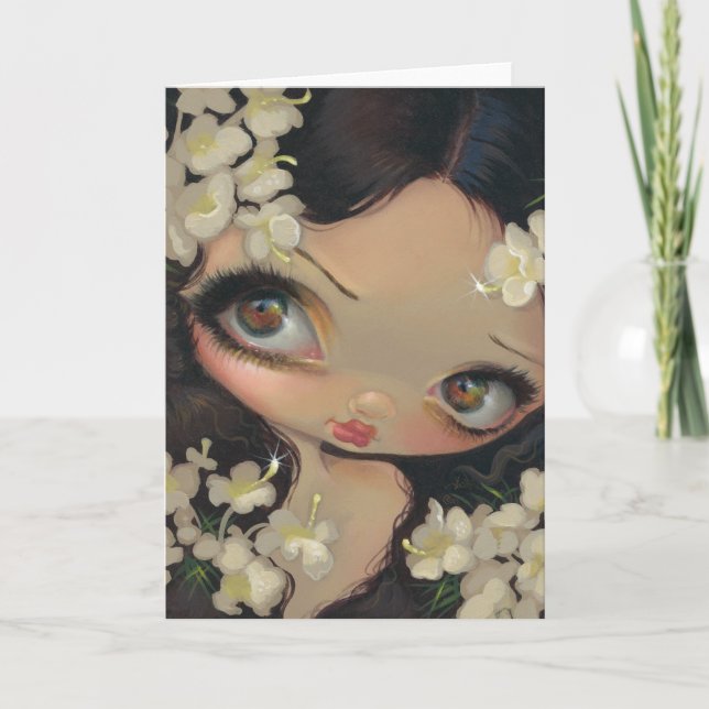 "Poisonous Beauties VII: Hemlock" Greeting Card (Front)