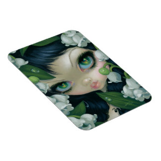 "Poisonous Beauties XI: Lily of the Valley" Magnet