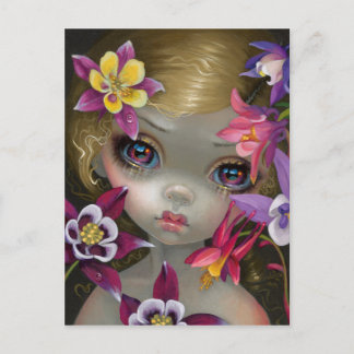 "Poisonous Beauties XIII: Columbine" Postcard