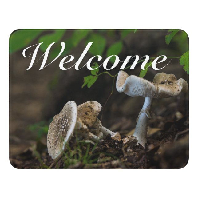 Poisonous Beauty Welcome Door Sign (Contemporary Front)
