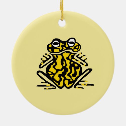 Poisonous Corroboree FROG _ Wildlife _ Australia _ Ceramic Ornament