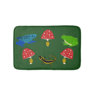 Poisonous Forest Halloween Bath Mat