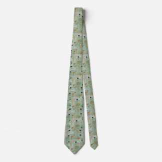 Poisonous fungi neck tie