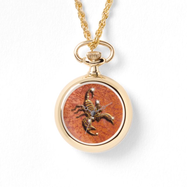 Poisonous Scorpion Art for Scorpios Watch (Front)