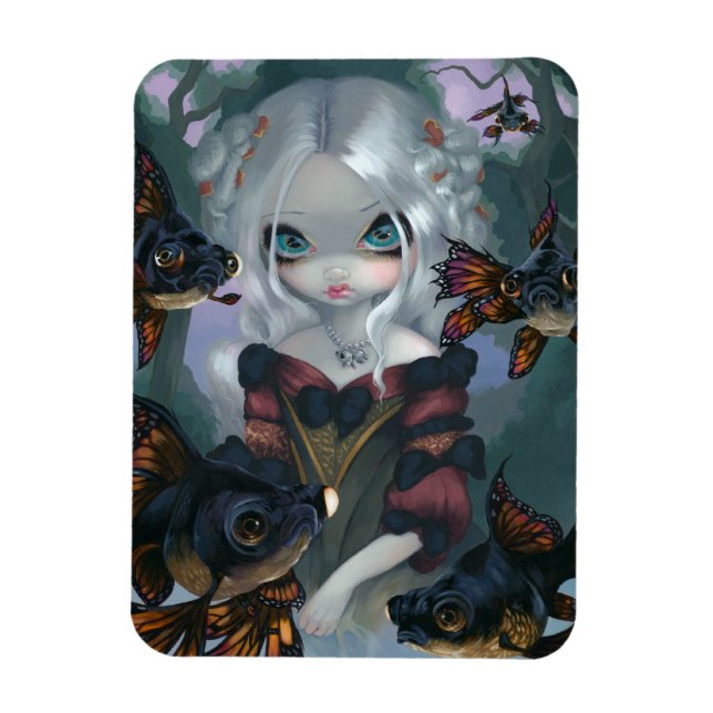 "Poissons Les Yeux Globuleux" Flex Magnet (Vertical)