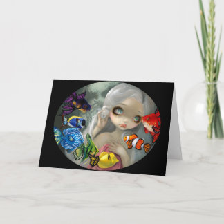 "Poissons Volants: Arc-en-Ciel" Greeting Card
