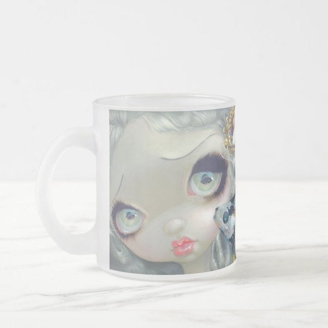 "Poissons Volants: La Coiffure" Mug (Left)