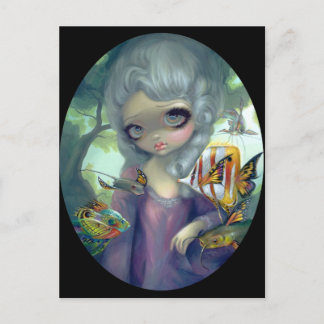 "Poissons Volants: Le Portrait" Postcard