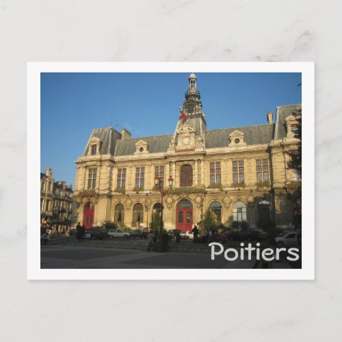 Poitiers Postcard