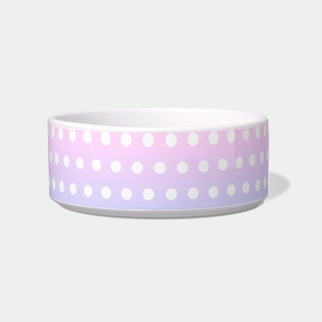 Poka Dot Pet Bowl (Right)