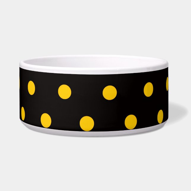 Poka Dot Pet Bowl (Front)