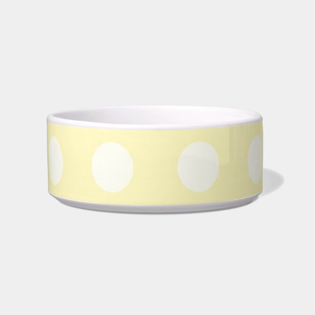 Poka Dot Pet Bowl (Front)