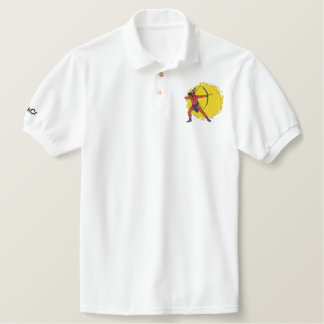 PokCr R Embroidered Polo Shirt
