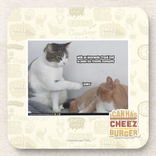 Poke. Drink Coaster (Front)