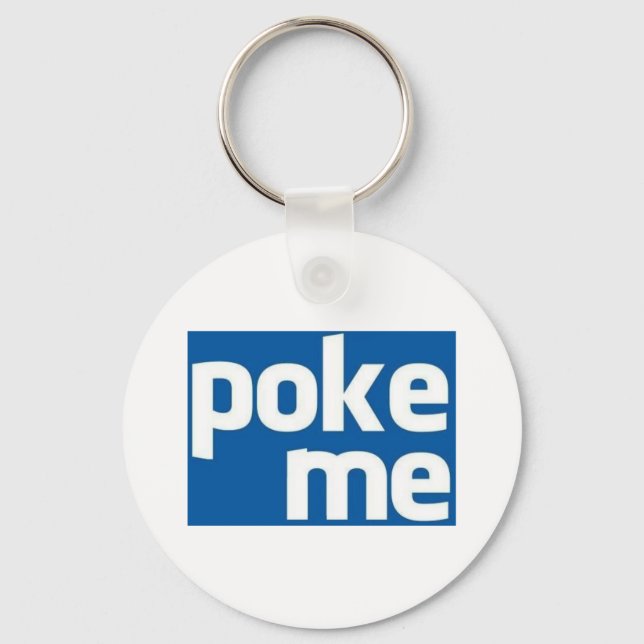 Poke Me Keychain (Front)