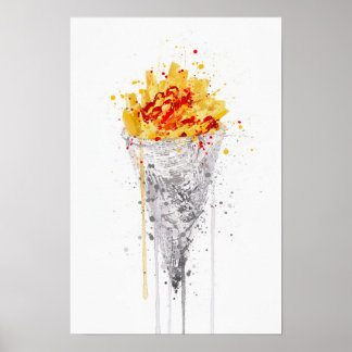 Poke of Chips Poster