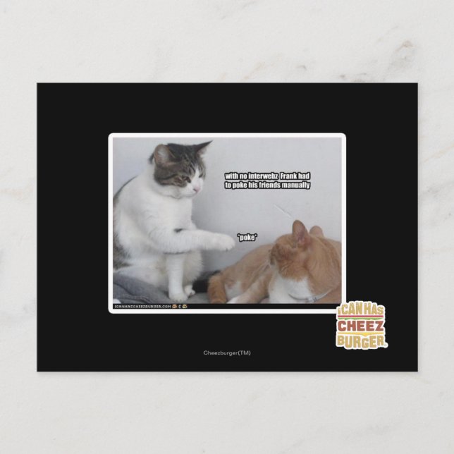 Poke. Postcard (Front)