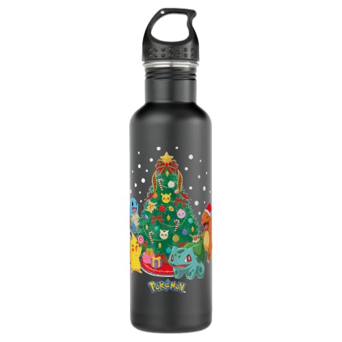 Pokmon Chrismas Pokmon Chrismas ree Stainless Steel Water Bottle