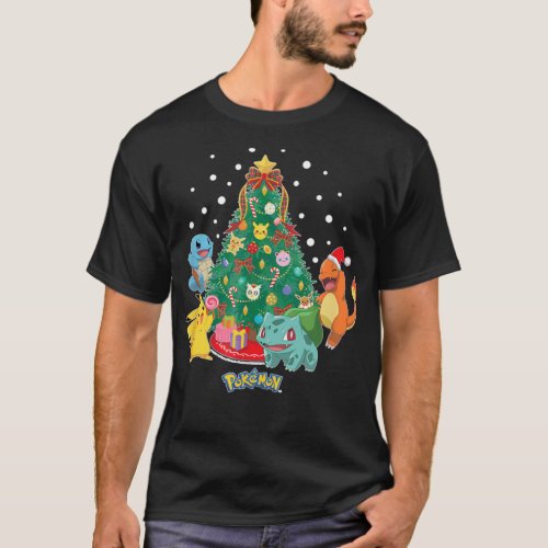 Pokmon Chrismas  Pokmon Chrismas ree  T_Shirt