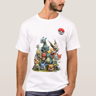 "Pokémon Power Pocket Tee" T-Shirt