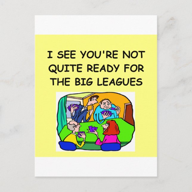 POKER1.png Postcard (Front)