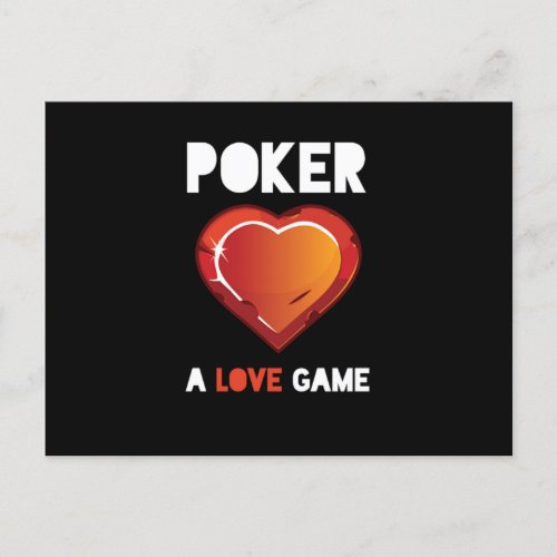 Poker A Love Game Hearts Cards Casino Gambler Gift