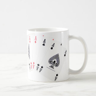 Poker aces ... English tea mug