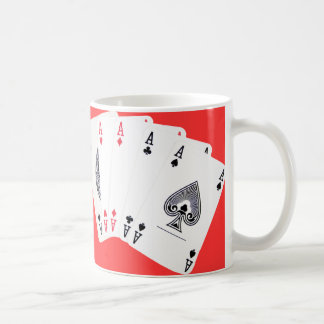 Poker aces ... English tea mug