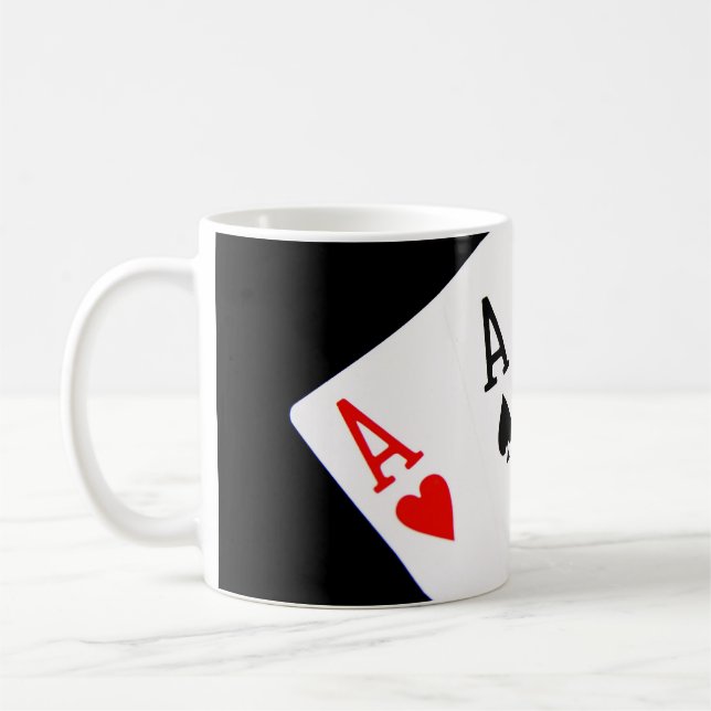 Poker Aces Mug (Left)